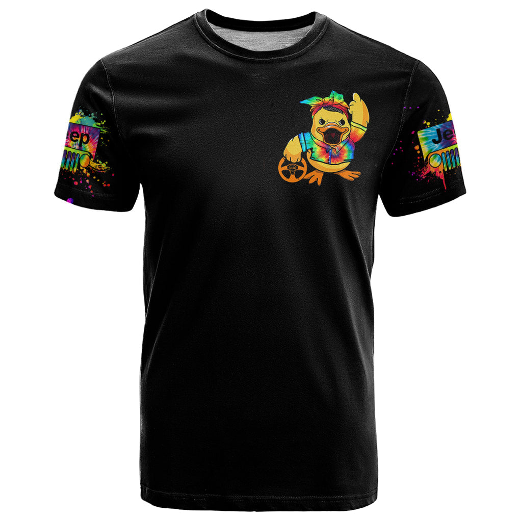 Duck Jeep T Shirt Quack Quack Motherducker