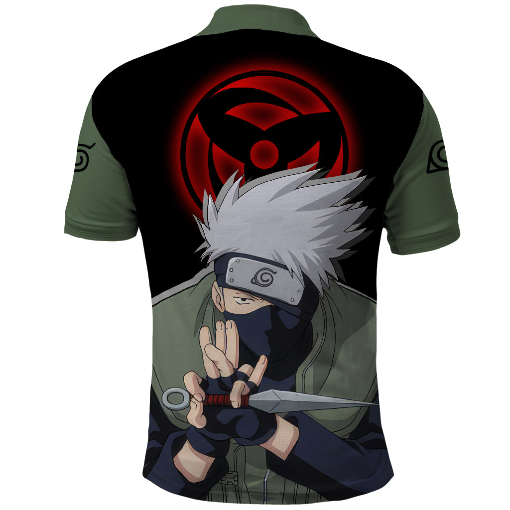 Hatake Kakashi - Sharingan Eyes Polo Shirt