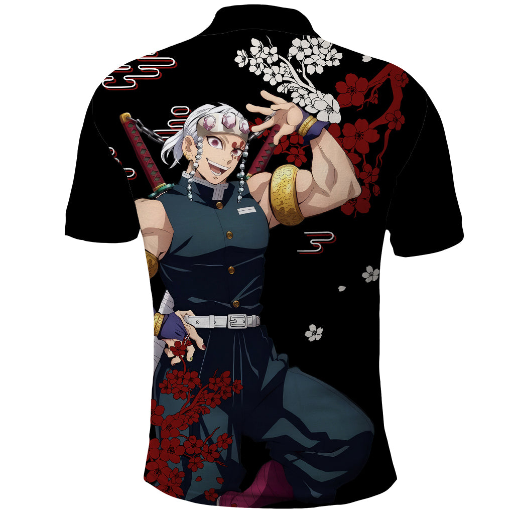 Tengen Uzui Anime Japan Style Polo Shirt
