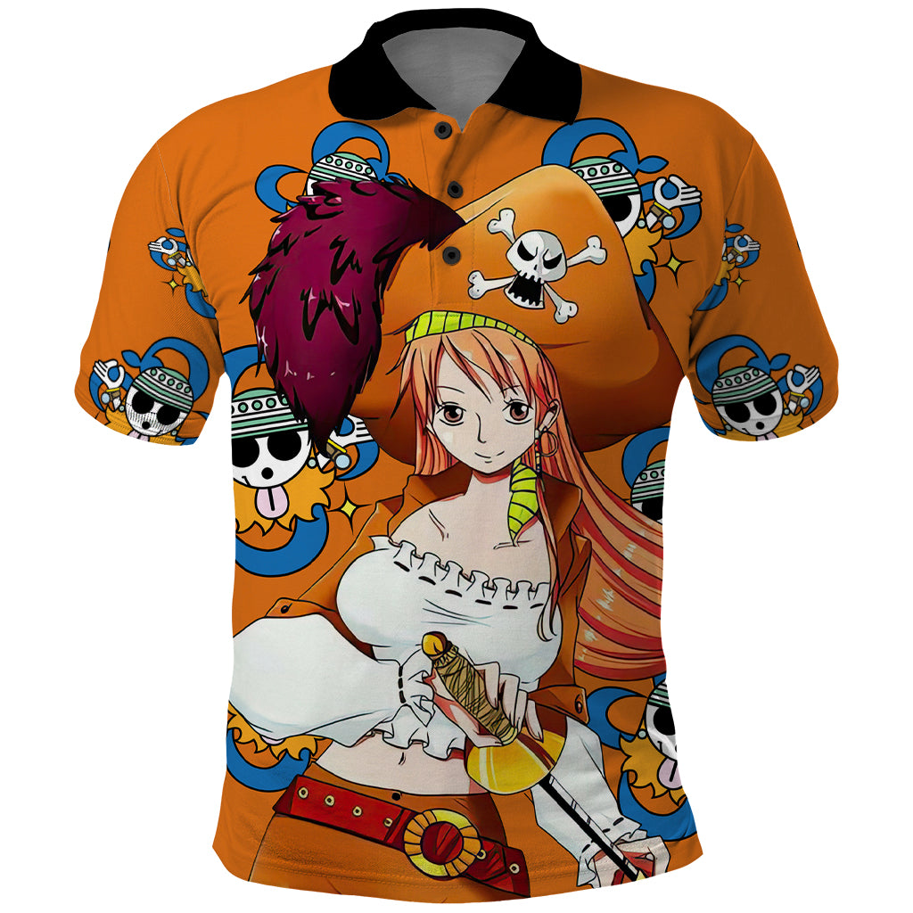 Nami - Anime Movie Red Polo Shirt