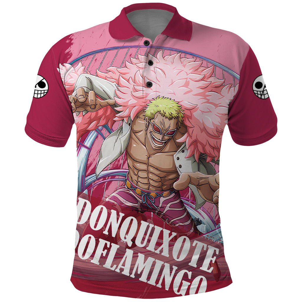 Donquixote Doflamingo Polo Shirt One Piece