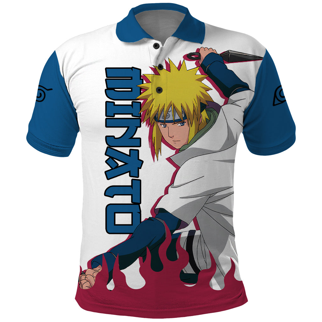 Minato Namikaze Polo Shirt Naruto