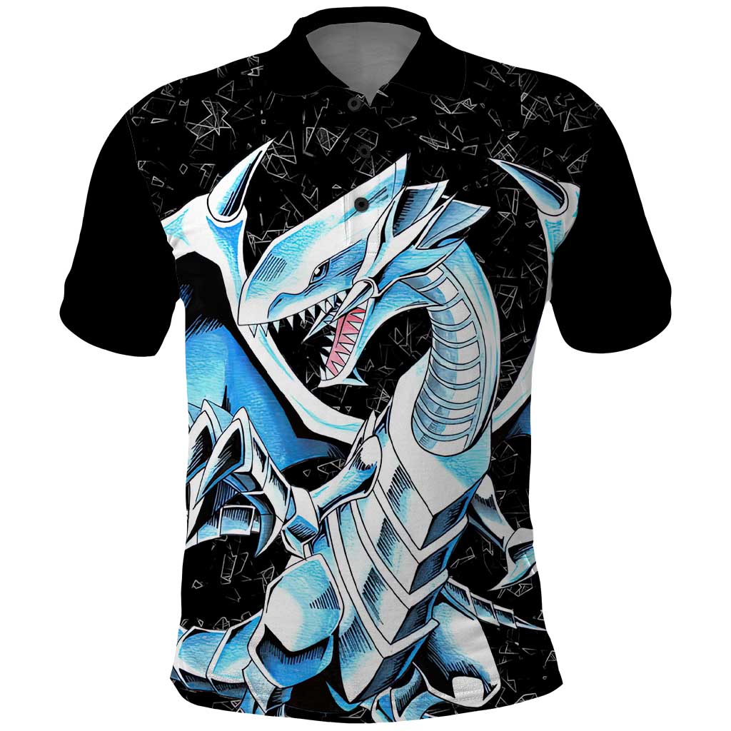 Blue-Eyes White Dragon Polo Shirt TS04