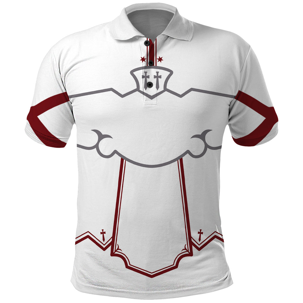 Asuna Yuuki Uniform Polo Shirt Sword Art Online