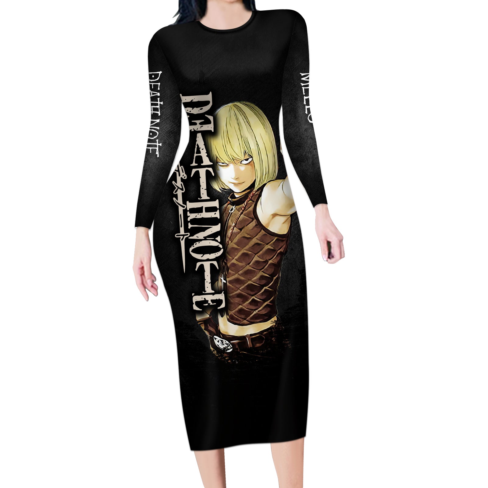 Mello - Death Note Long Sleeve Bodycon Dress Anime Style