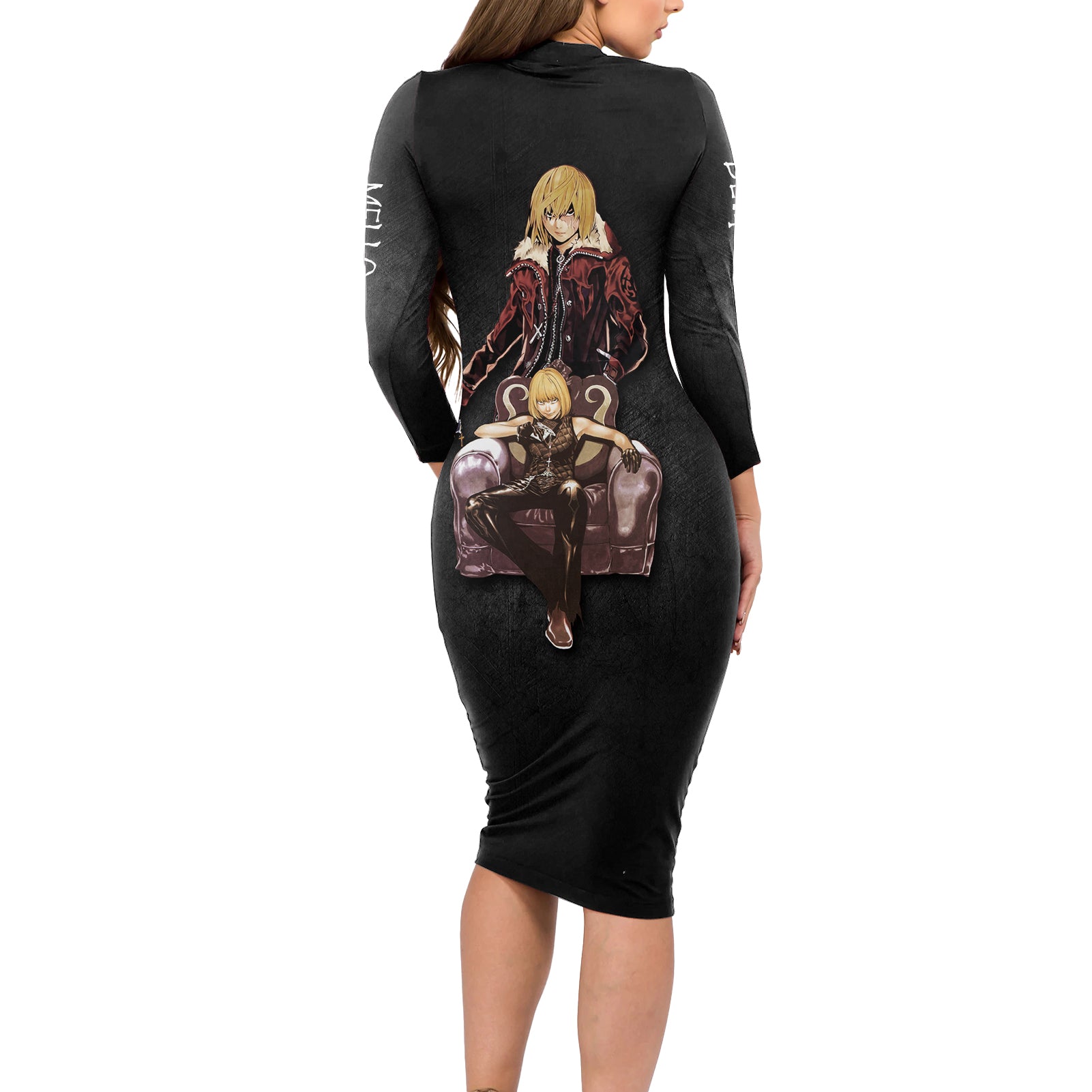 Mello - Death Note Long Sleeve Bodycon Dress Anime Style