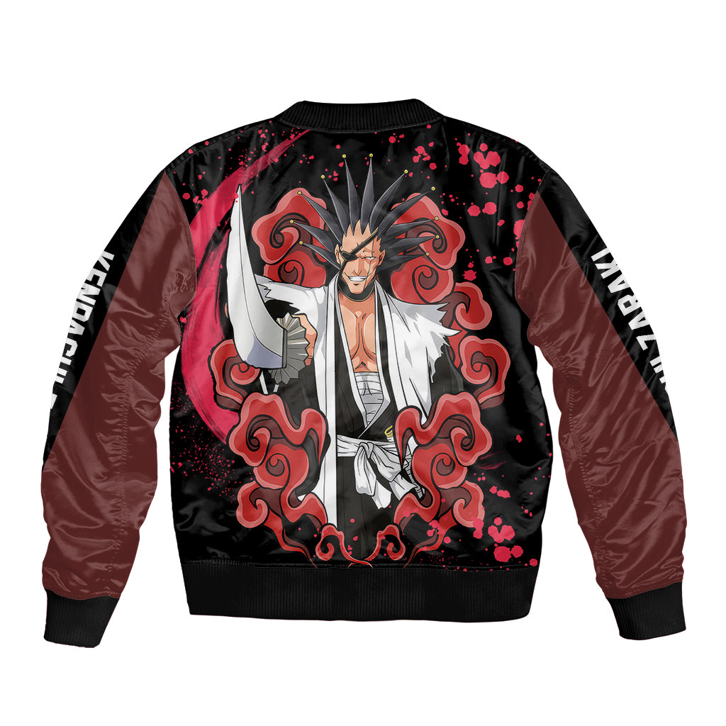 Kenpachi Zaraki Bomber Jacket Bleach