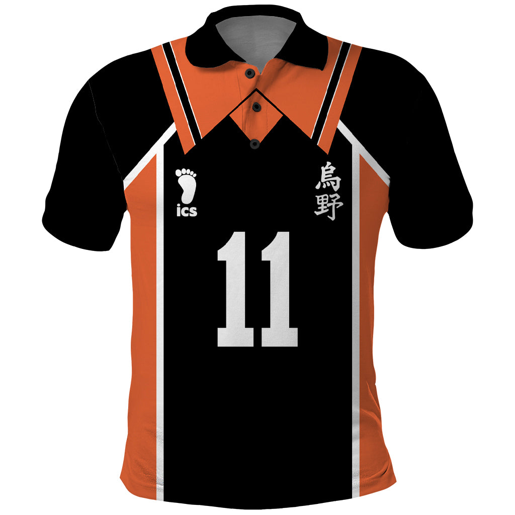 Kei Tsukishima Karasuno Polo Shirt