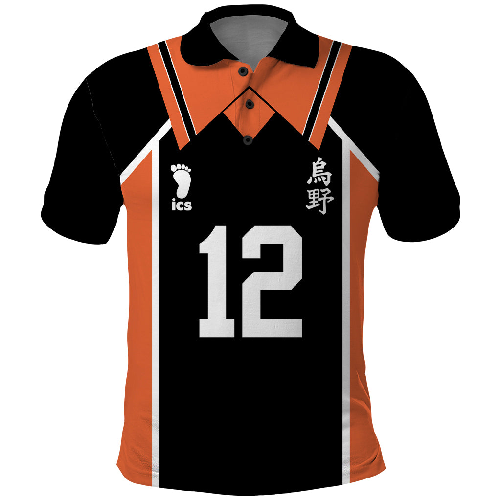 Tadashi Yamaguchi Karasuno Polo Shirt
