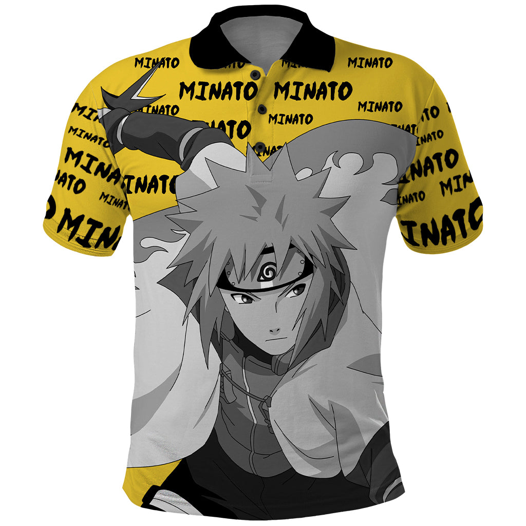Minato Namikaze - Anime Style Manga Polo Shirt