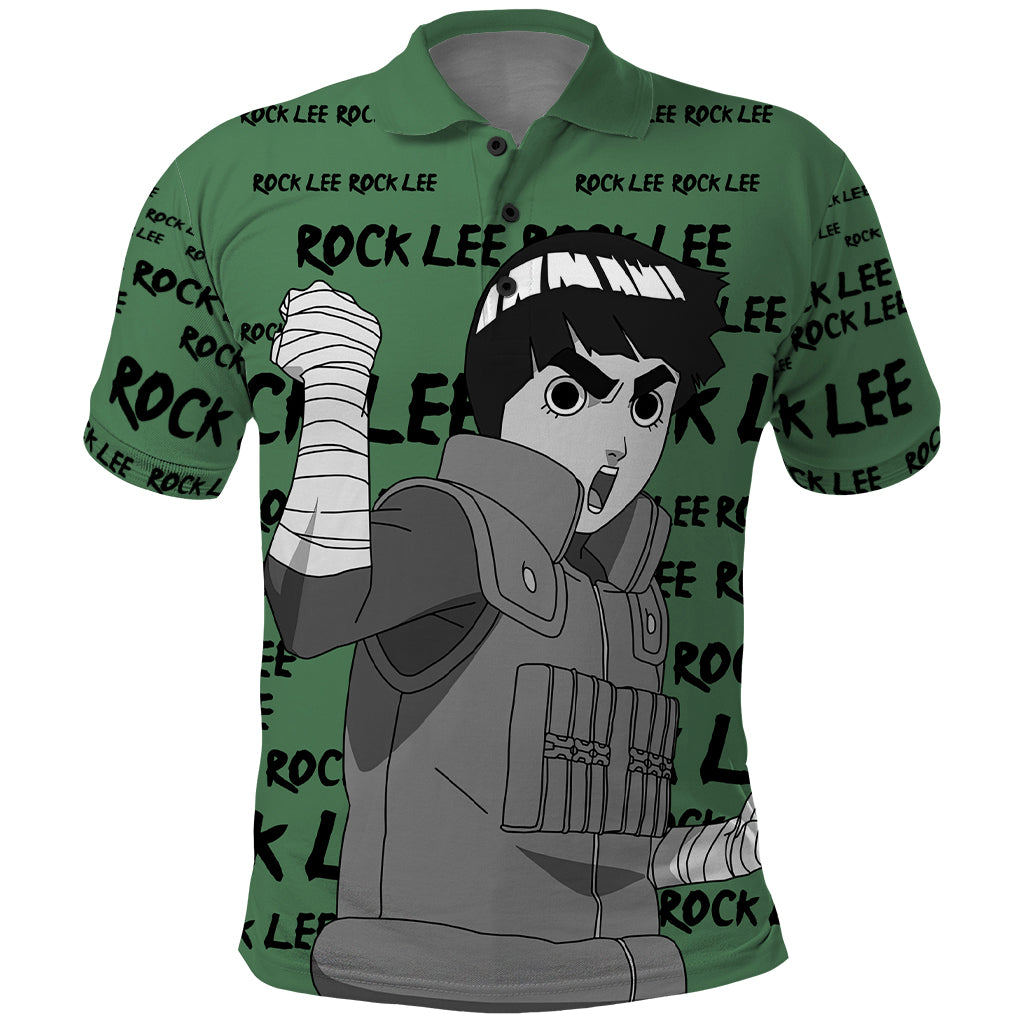 Rock Lee - Style Manga Polo Shirt
