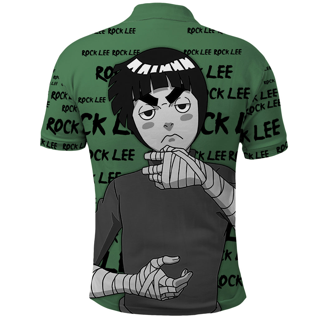 Rock Lee - Style Manga Polo Shirt