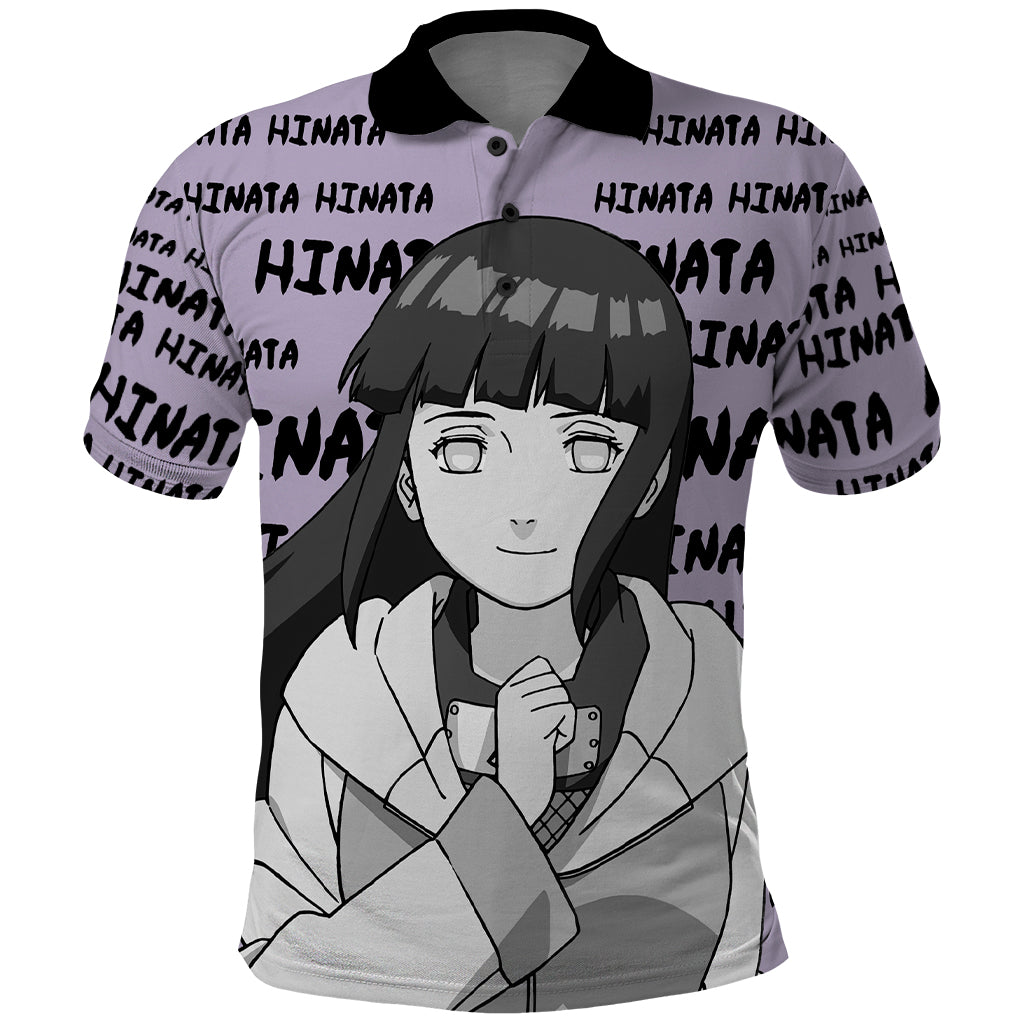 Hinata Hyuga - Style Manga Polo Shirt