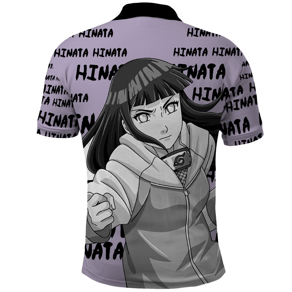 Hinata Hyuga - Style Manga Polo Shirt