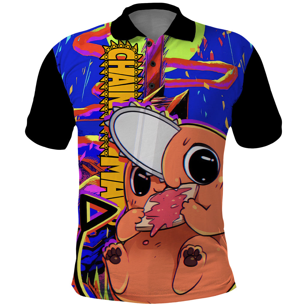 Pochita Polo Shirt Chainsaw Man