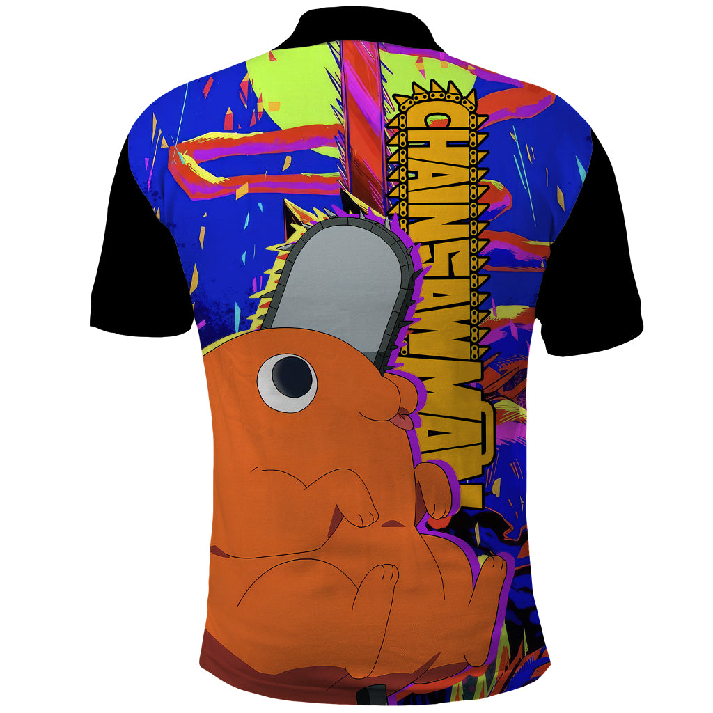 Pochita Polo Shirt Chainsaw Man
