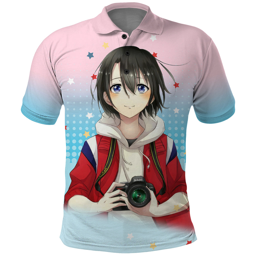 Yuzuru Nishimiya Polo Shirt A Slient Voice