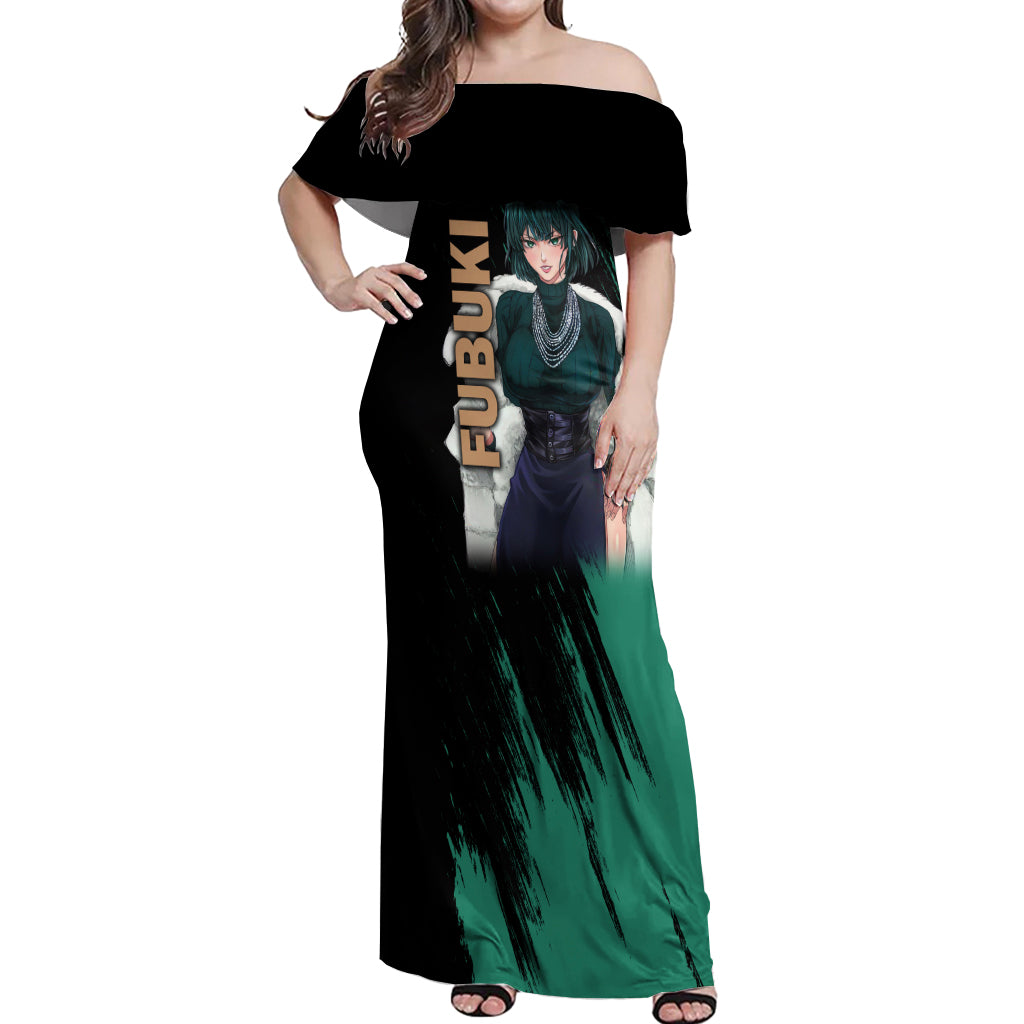 Fubuki Off Shoulder Maxi Dress One Punch Man
