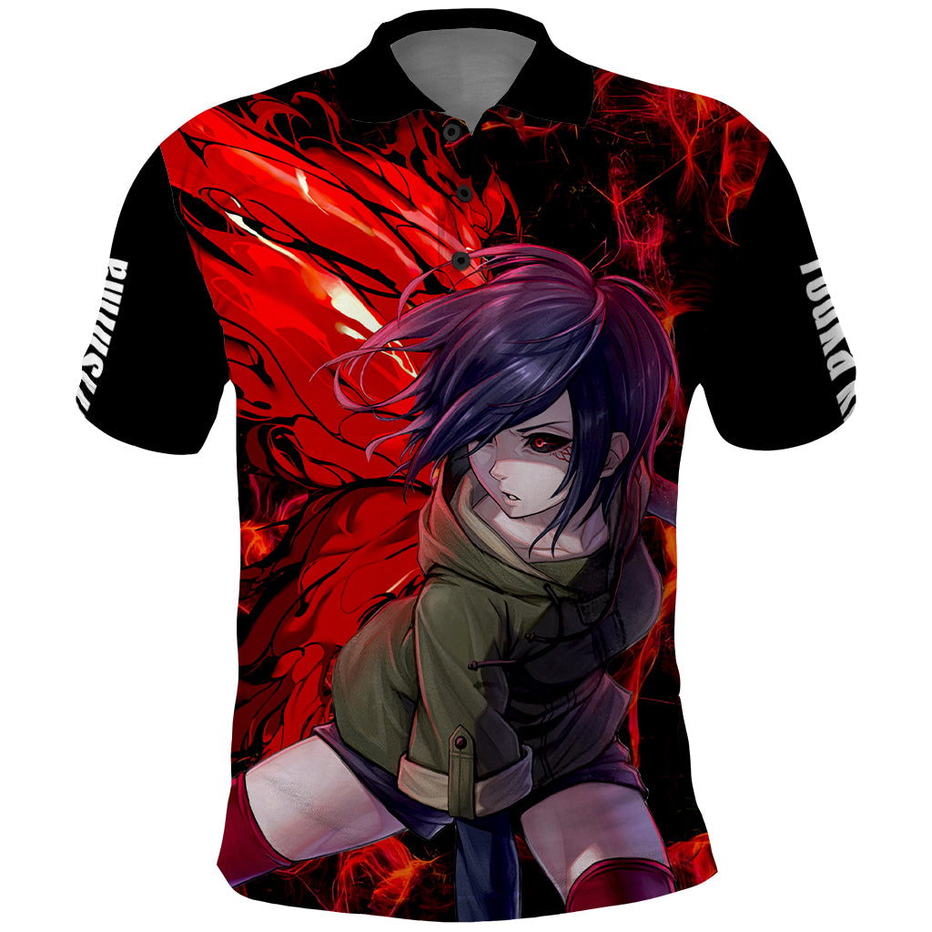 Touka Kirishima Polo Shirt Bleach