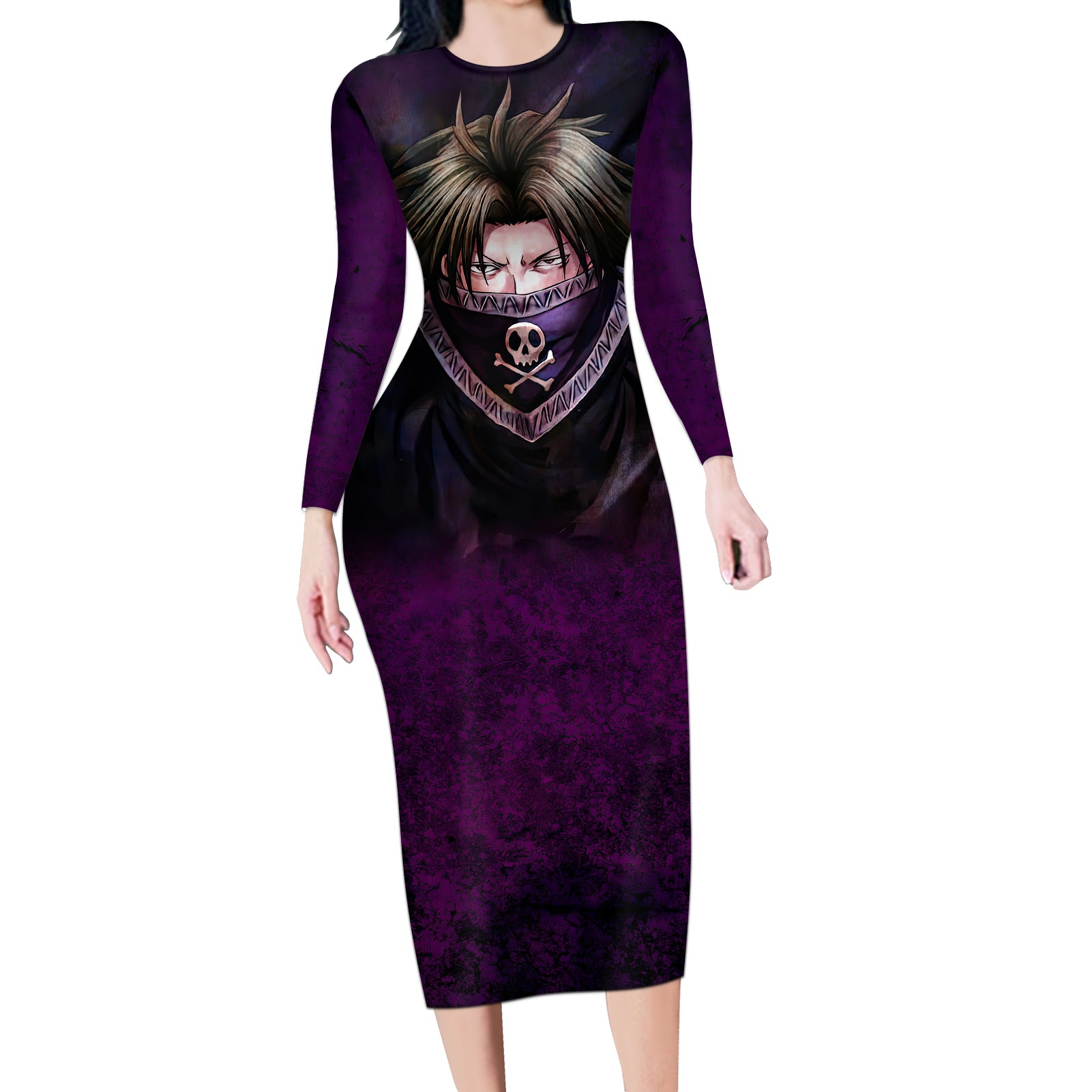 Feitan Long Sleeve Bodycon Dress Hunter X Hunter