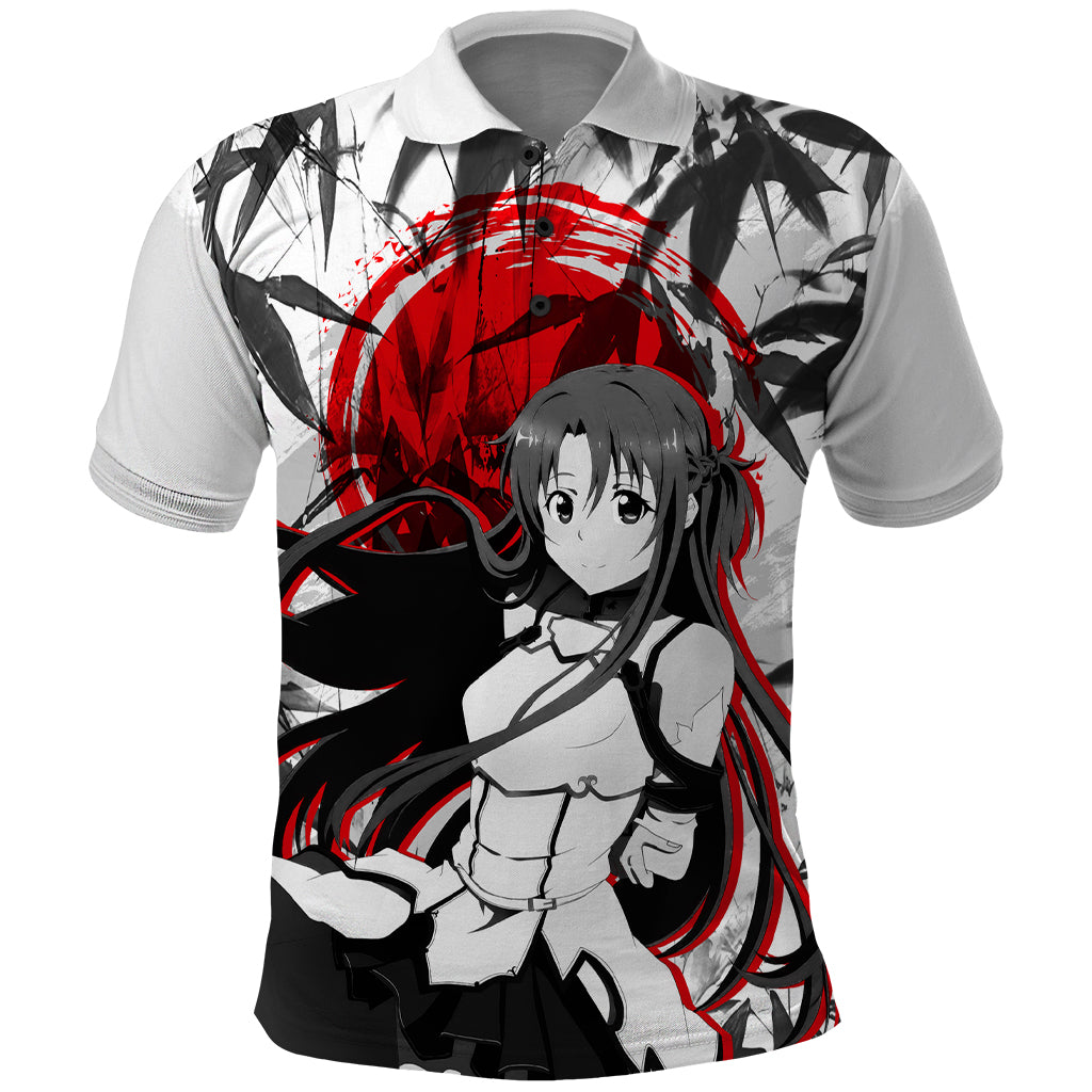 Asuna Polo Shirt Sword Art Online Anime Japan Style