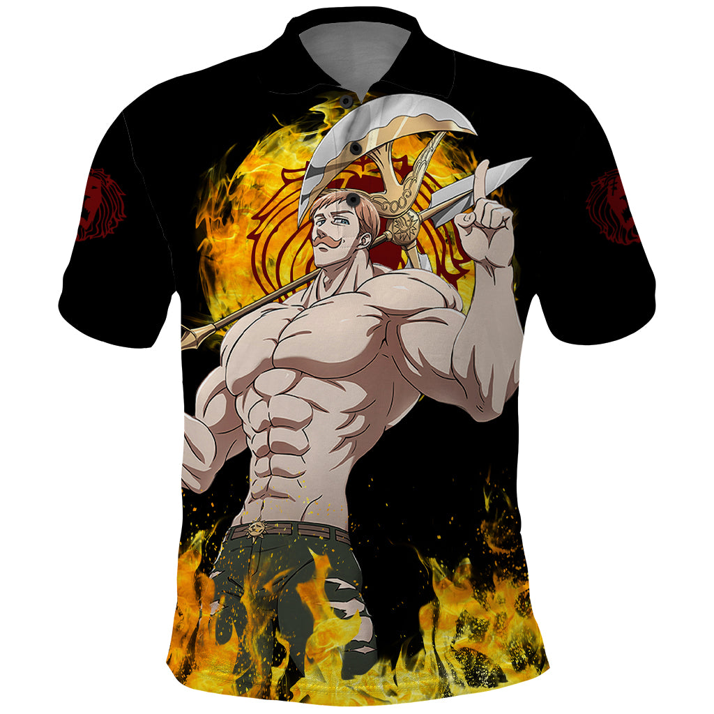 Escanor Polo Shirt Seven Deadly Sins Anime