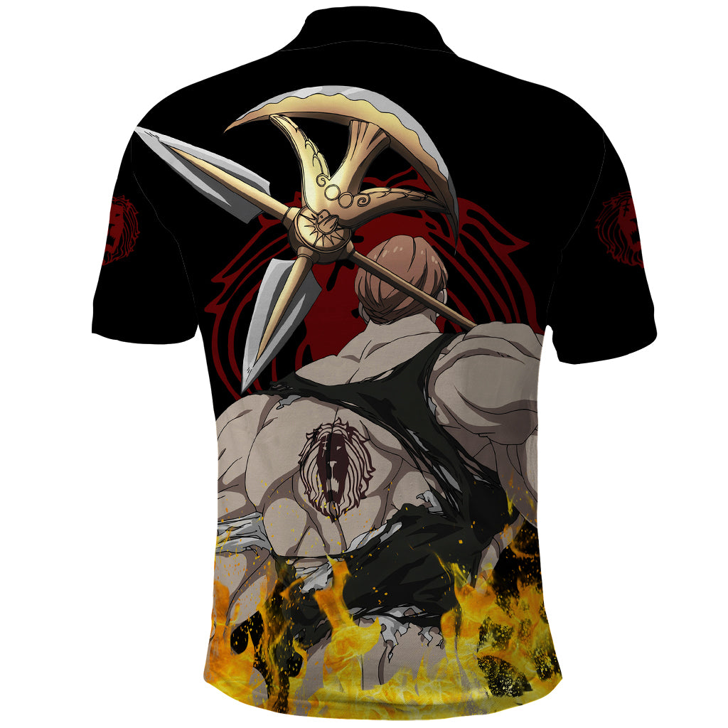 Escanor Polo Shirt Seven Deadly Sins Anime