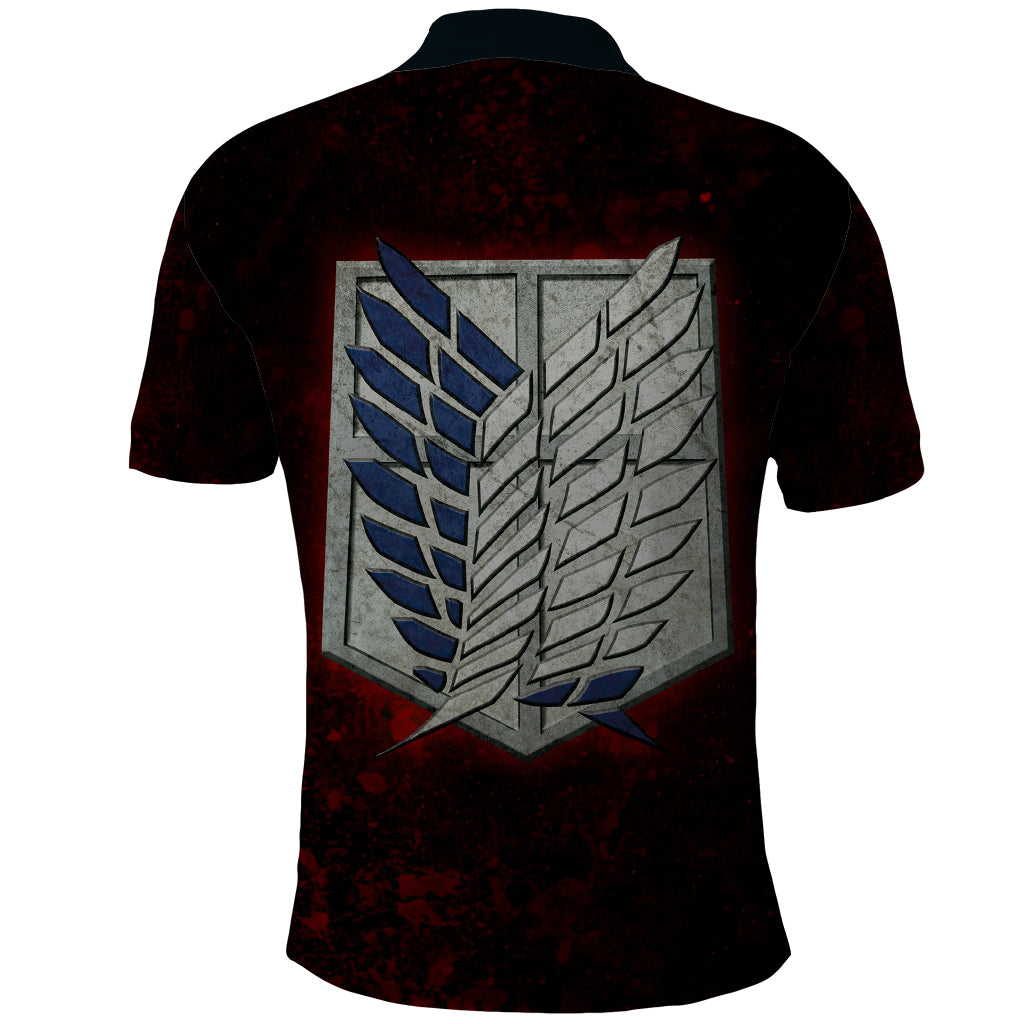Armin Arlert  Final Season Anime Polo Shirt Attack On Titan