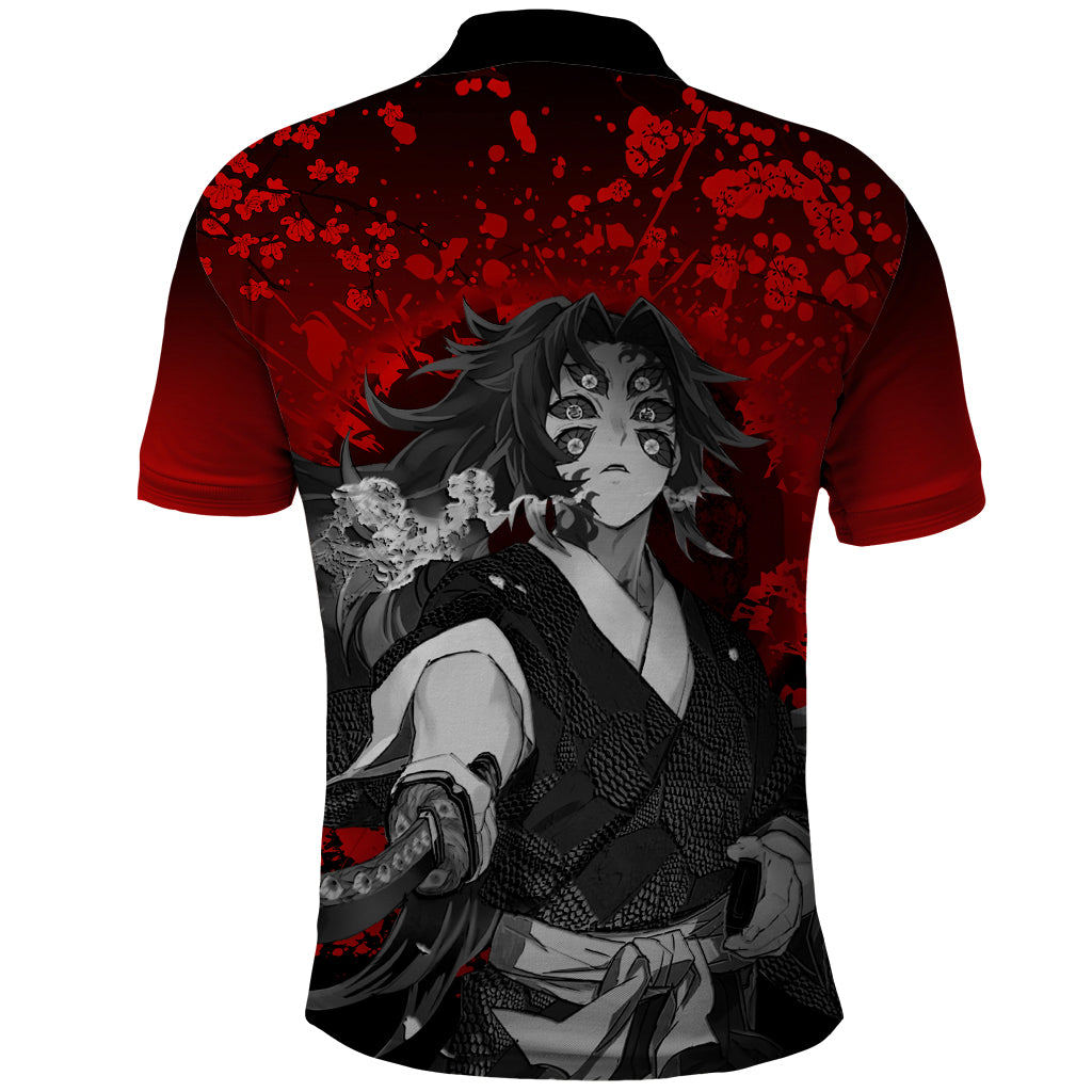 Kokushibo Polo Shirt Demon Slayer