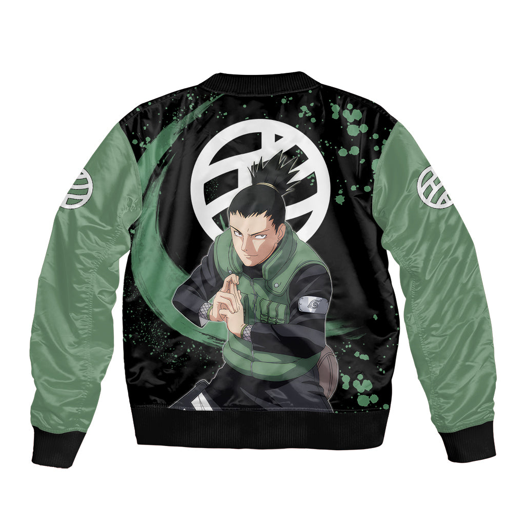 Nara Shikamaru Bomber Jacket Naruto