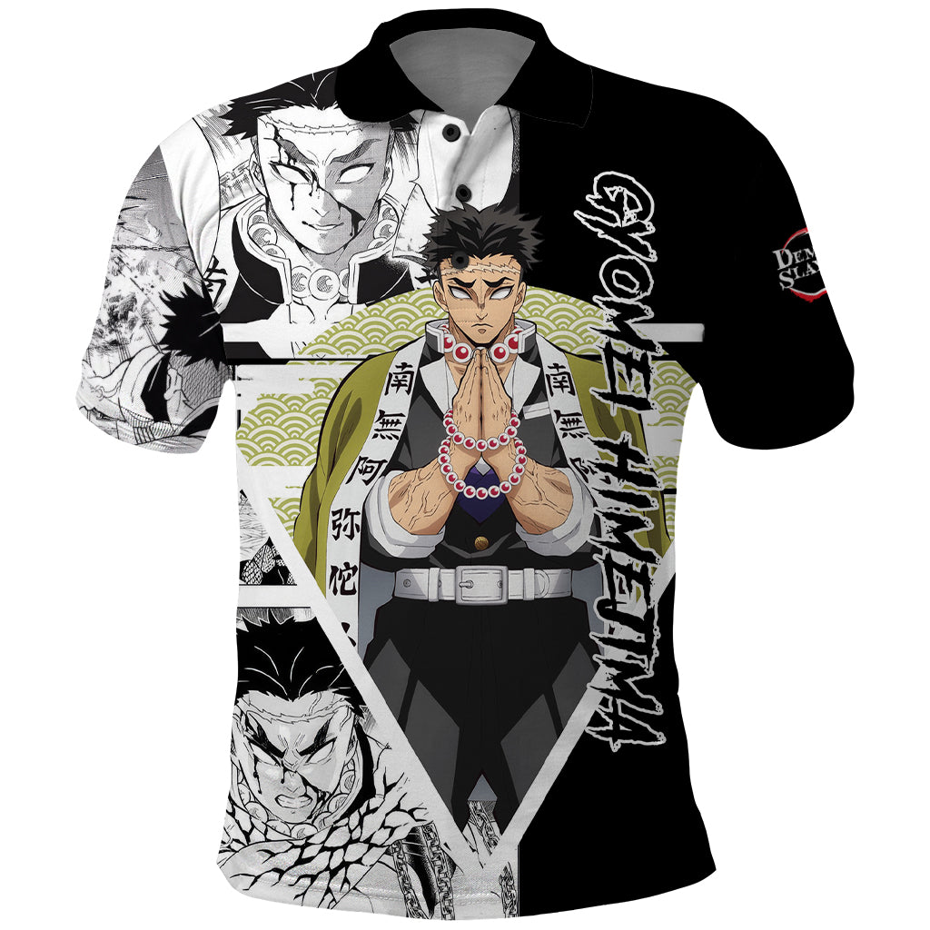 Gyomei Himejima Polo Shirt Demon Slayer