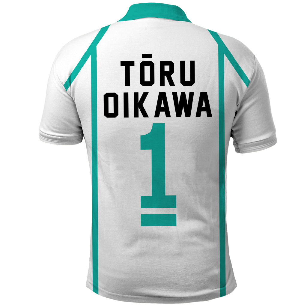 Toru Oikawa Polo Shirt Aoba Johsai