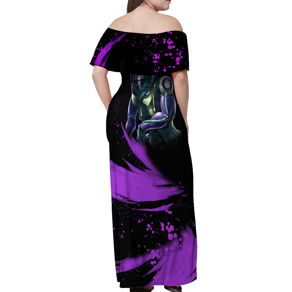 Meruem Off Shoulder Maxi Dress Hunter X Hunter