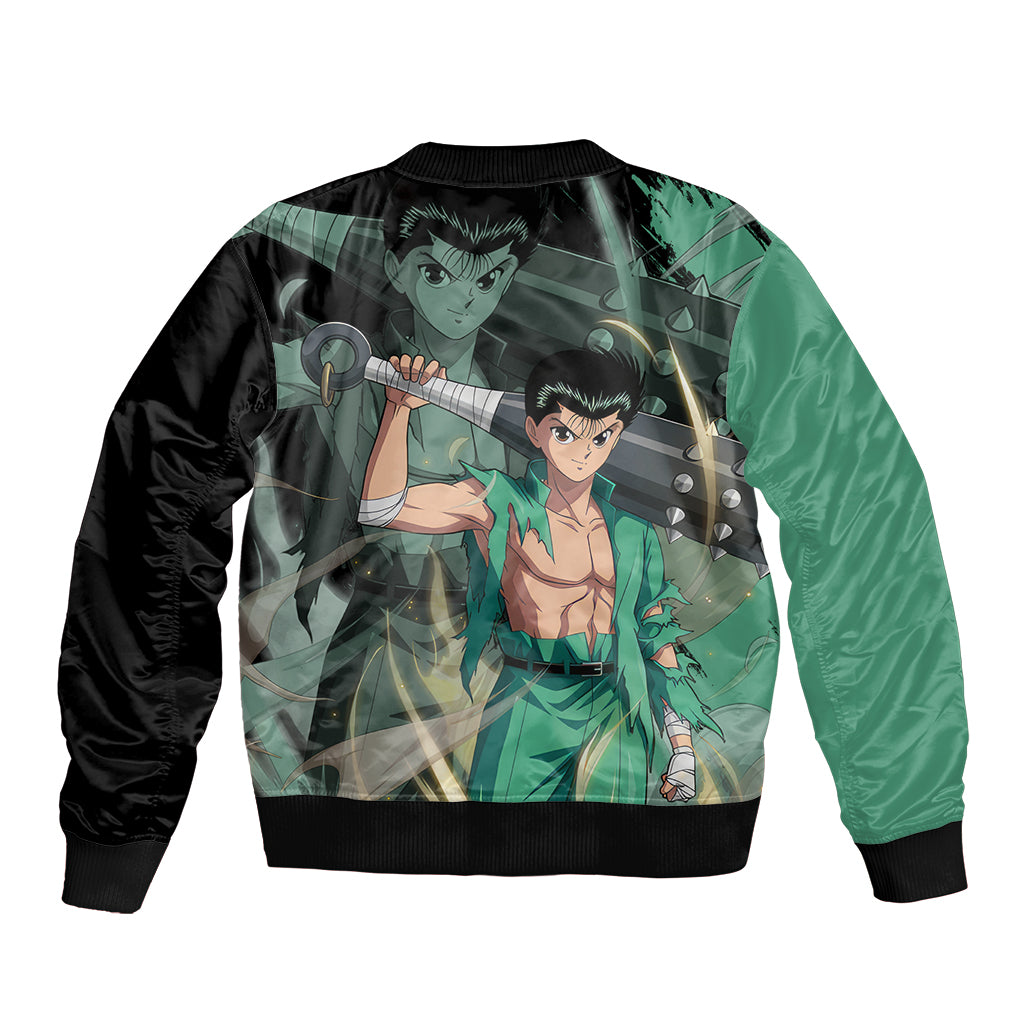 Yusuke Urameshi Bomber Jacket Yu Yu Hakusho Anime Style