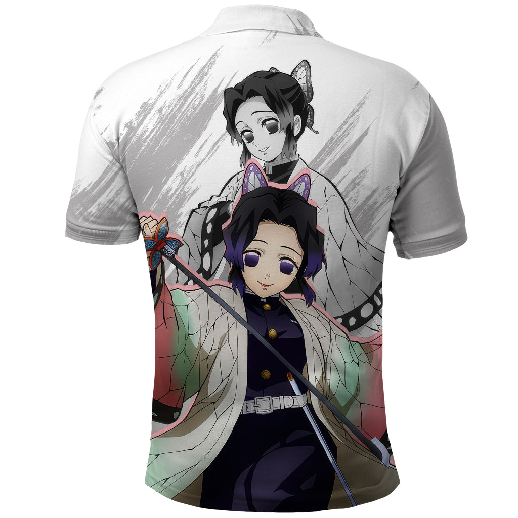 Shinobu Kocho Demon Slayer Polo Shirt Anime Style