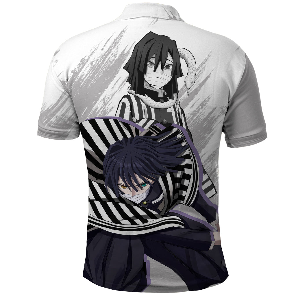 Obanai Iguro Polo Shirt Demon Slayer