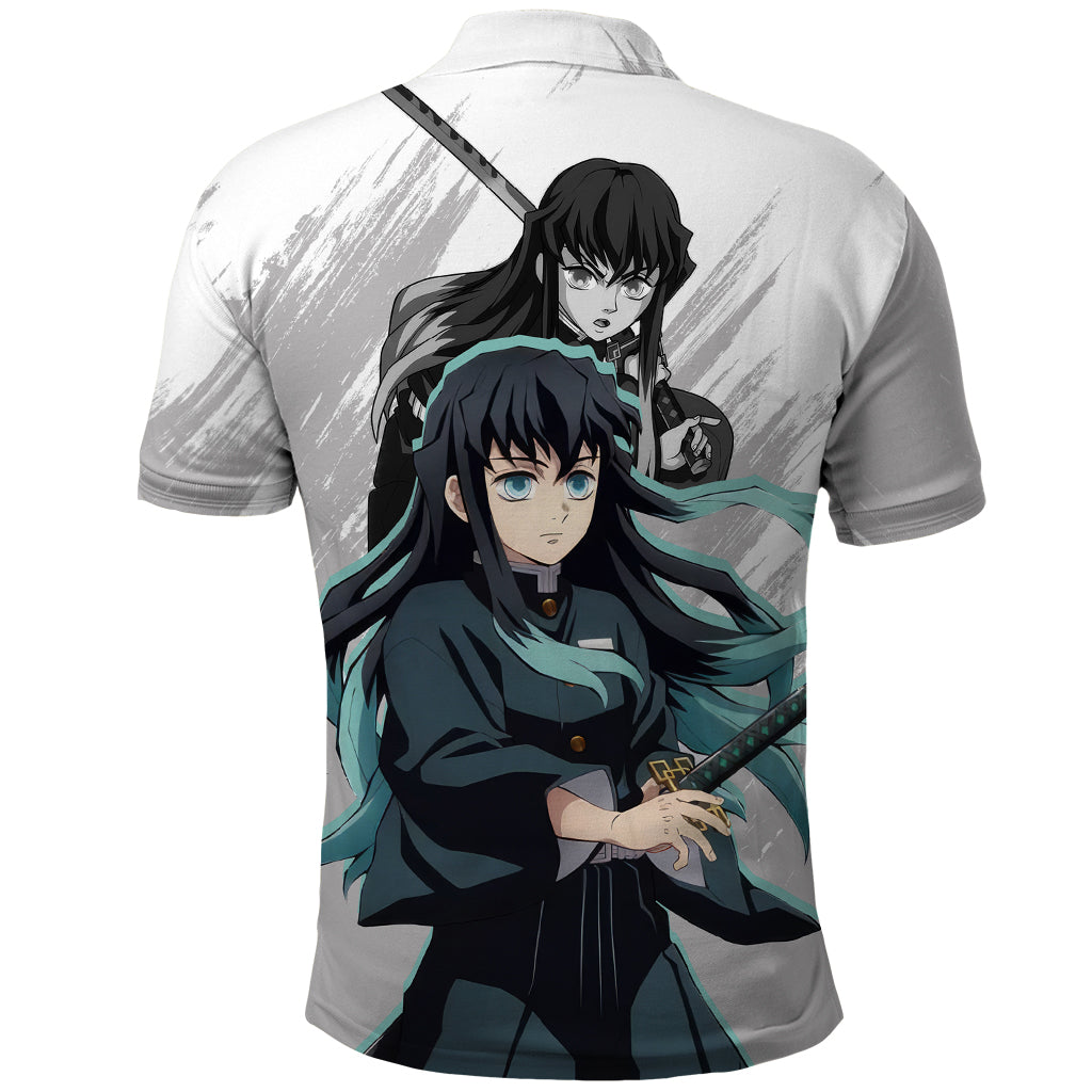 Muichiro Tokito Polo Shirt Demon Slayer