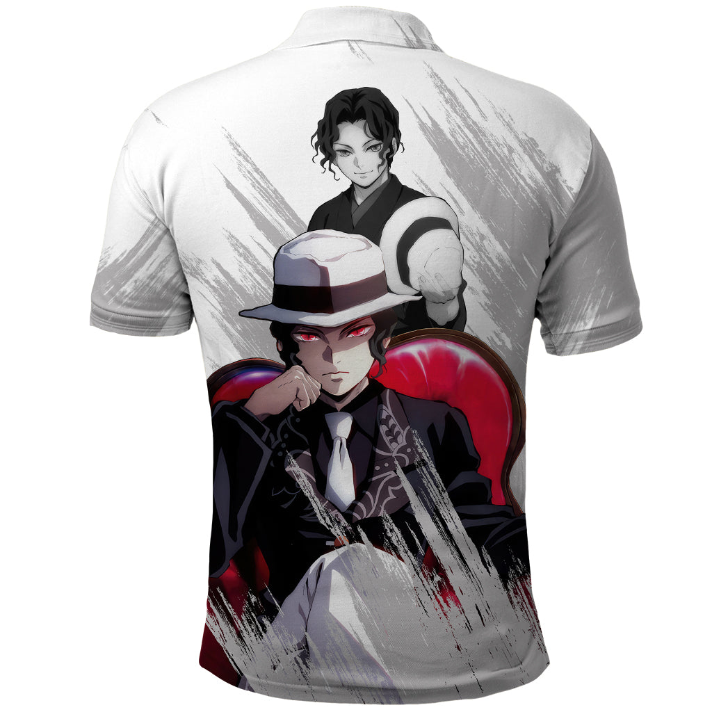 Muzan Kibutsuji Polo Shirt Demon Slayer