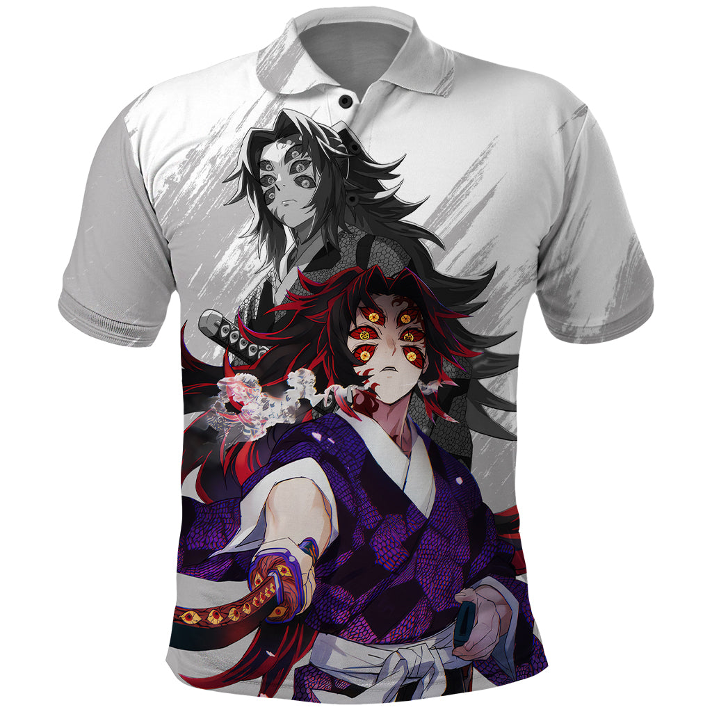 Kokushibo Polo Shirt Demon Slayer