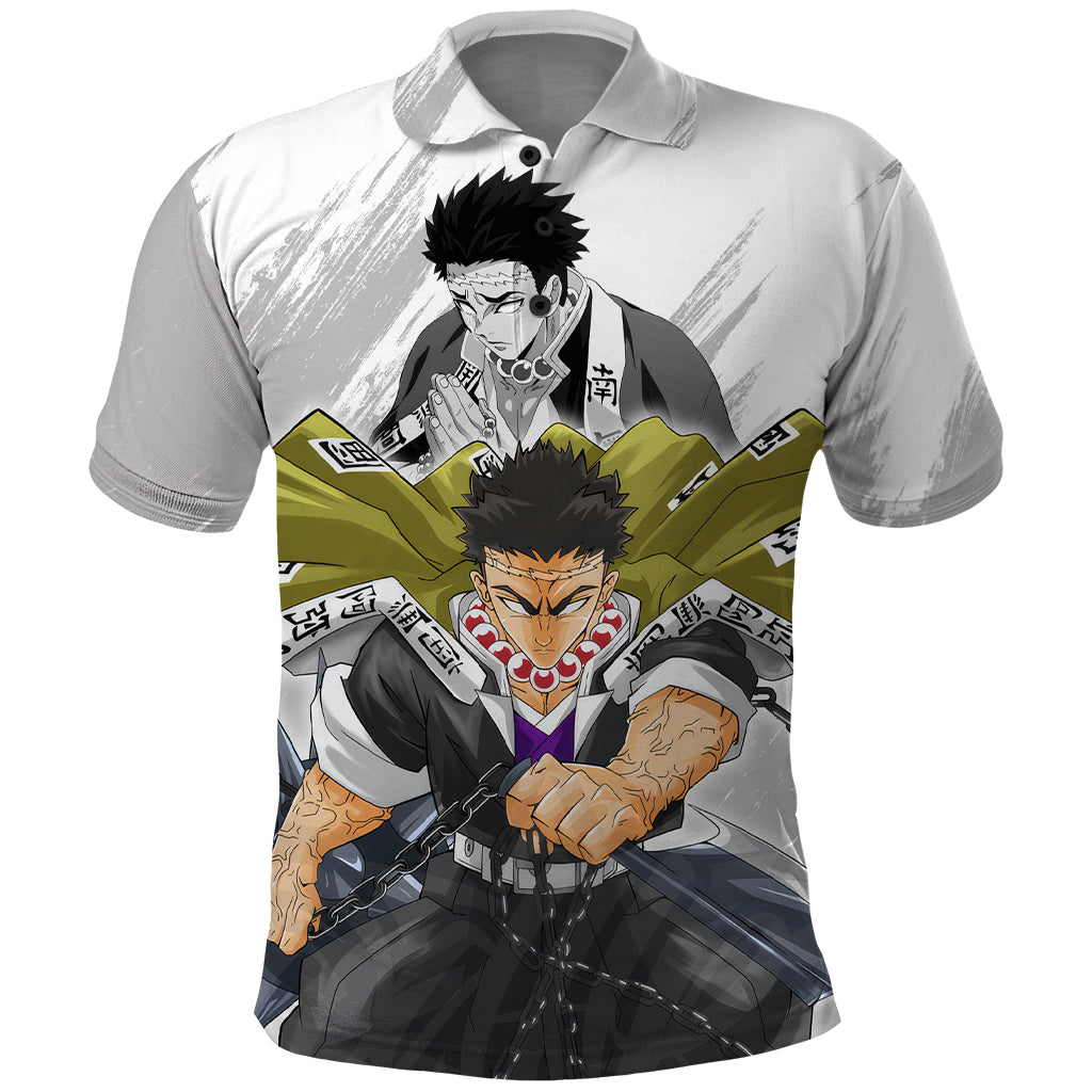 Gyomei Himejima Polo Shirt Demon Slayer