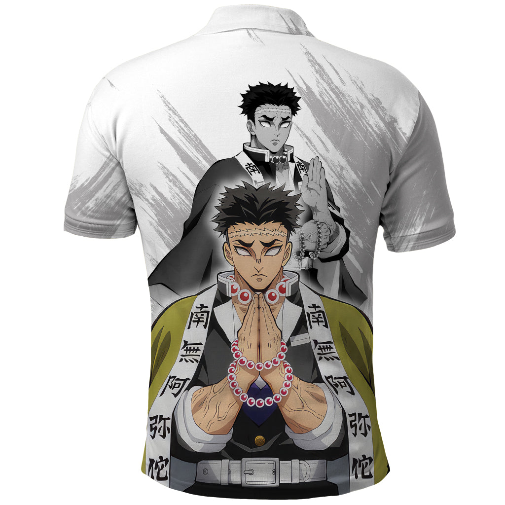 Gyomei Himejima Polo Shirt Demon Slayer
