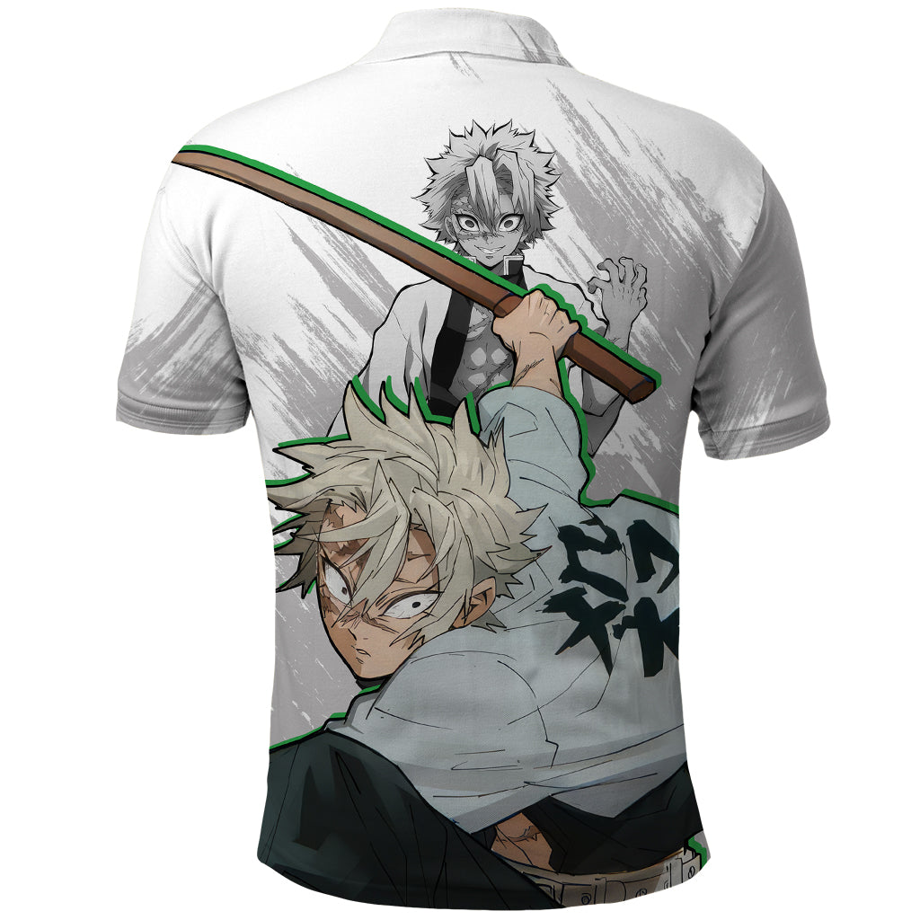 Sanemi Shinazugawa Polo Shirt Demon Slayer