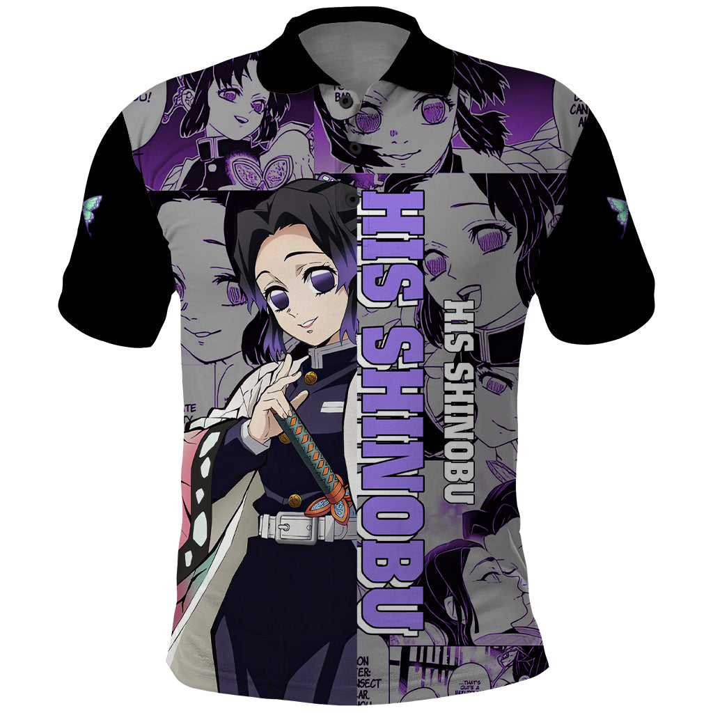 His Shinobu Polo Shirt Personalized Valentine's