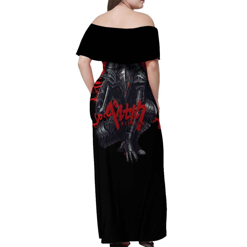 Guts Off Shoulder Maxi Dress Berserk