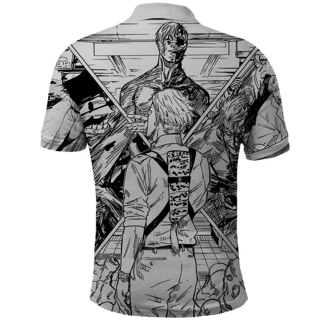 Nanami Kento Polo Shirt Jujutsu Kaisen