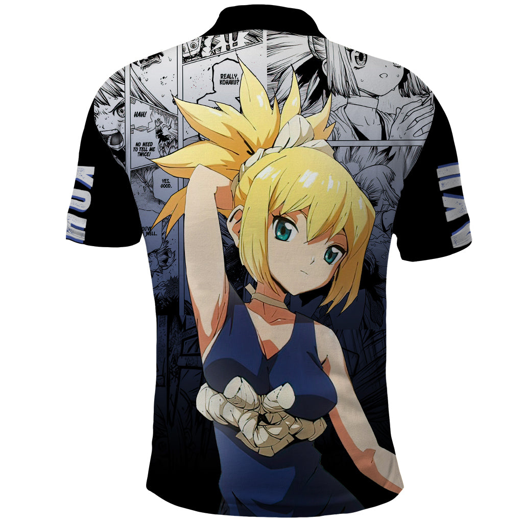 Kohaku Polo Shirt Dr Stone
