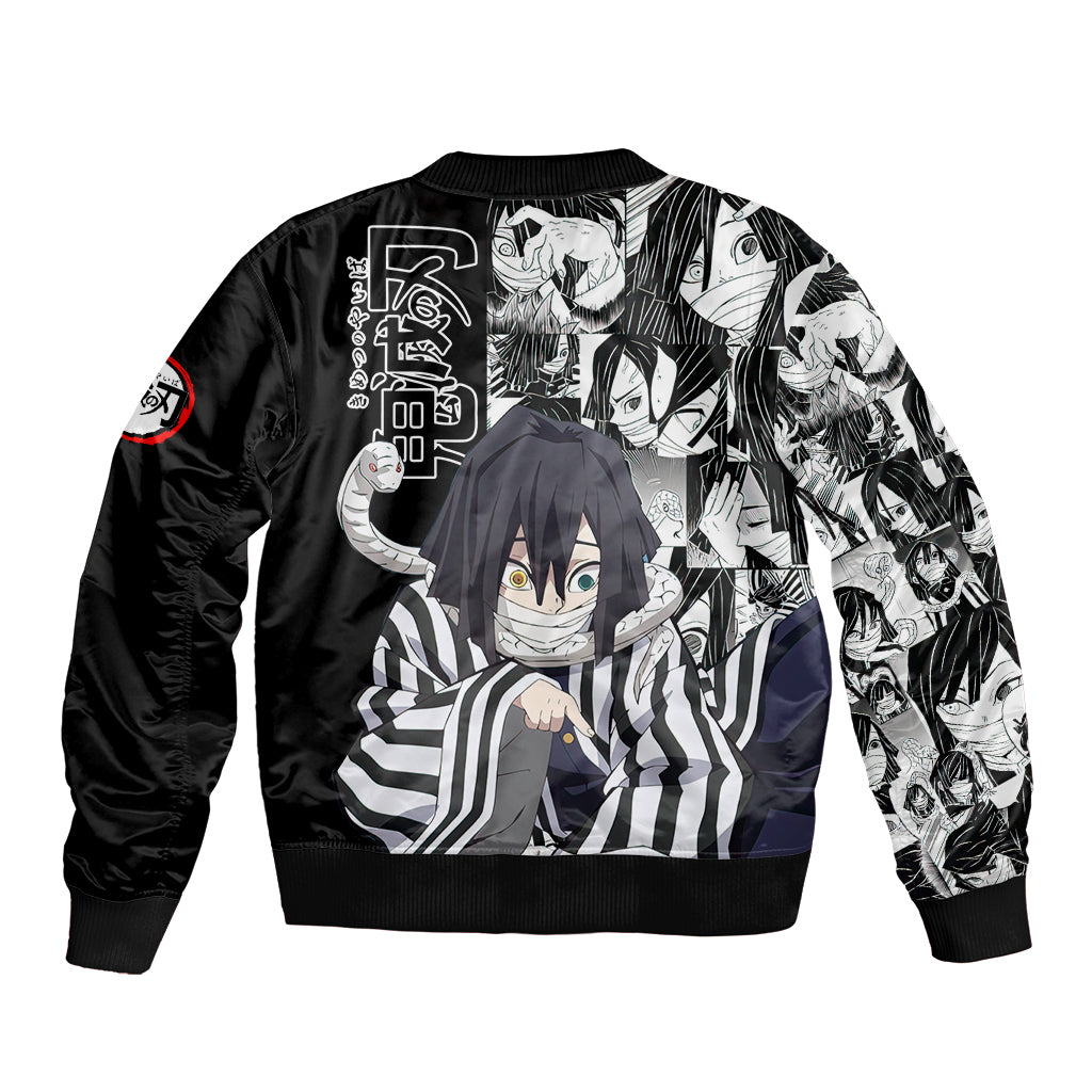 Obanai Iguro Bomber Jacket Demon Slayer