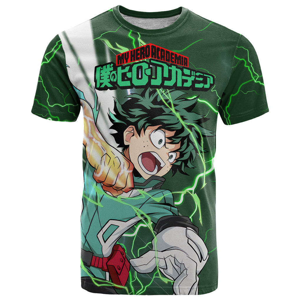 Izuku Midoriya Deku - My Hero Academia T Shirt Anime Style