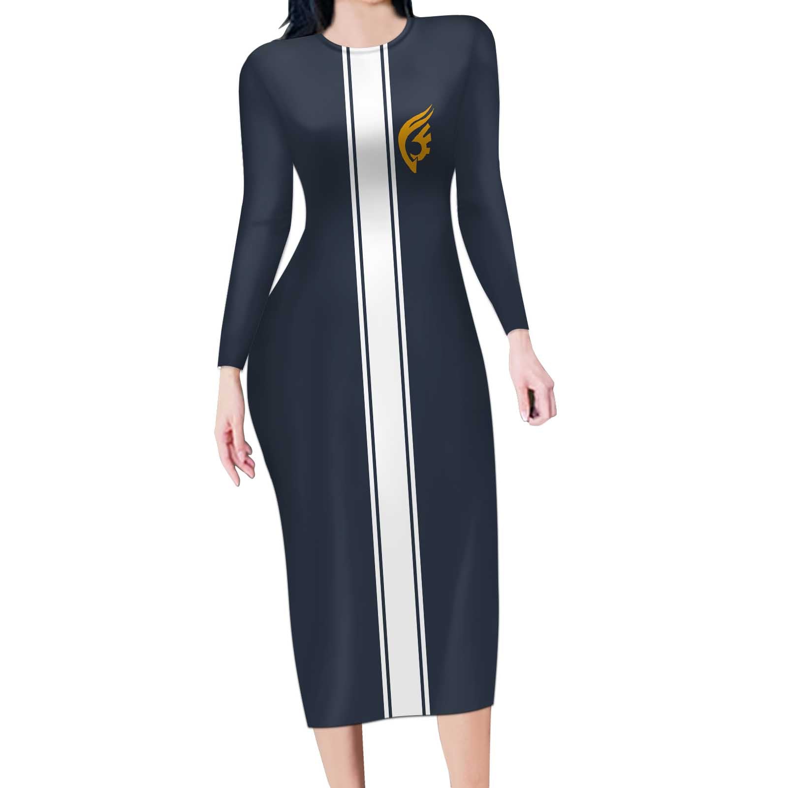 Jellal Fernandes - Fairy Tail Long Sleeve Bodycon Dress Anime Uniform Style