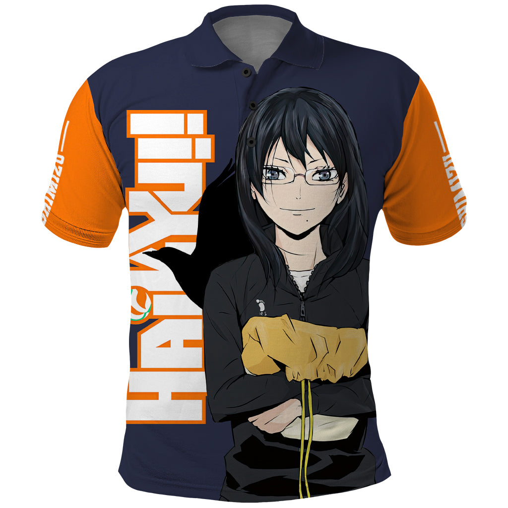 Karasuno Kiyoko Shimizu Polo Shirt